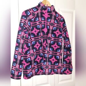 Eddie Bauer 1/4 zip.fleece pullover